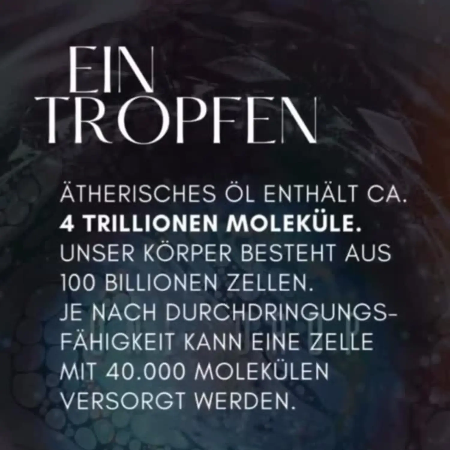 Nur ein Tropfen